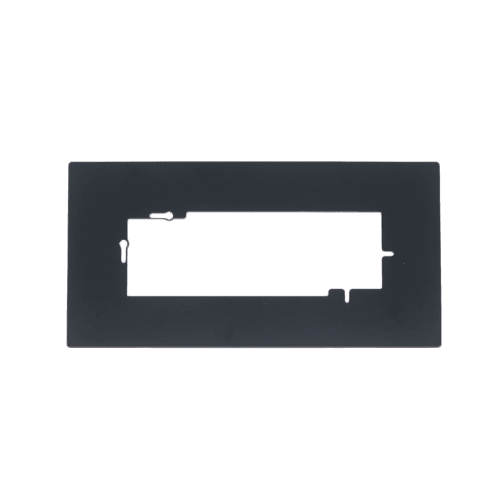 Unterputzdose Abdeckplatte Anthrazit 3-fach 3 cm Abdeckung – RAL 7021 matt