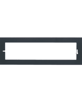 Unterputzdose Abdeckplatte Anthrazit 4-fach mit 1 cm Abdeckung – RAL 7021 matt