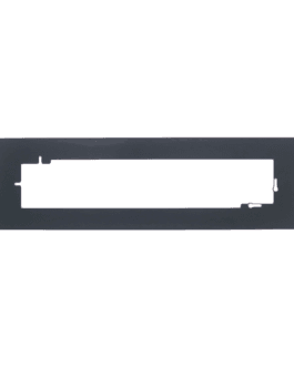 Unterputzdose Abdeckplatte Anthrazit 5-fach mit 2 cm Abdeckung – RAL 7021 matt